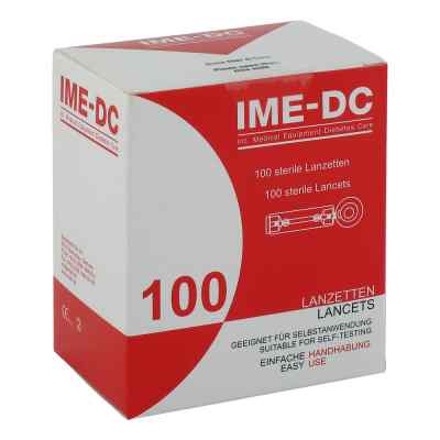 Ime Dc Lancetten/nadeln für Stechhilfegerät 100 stk von IME-DC GmbH PZN 03941387