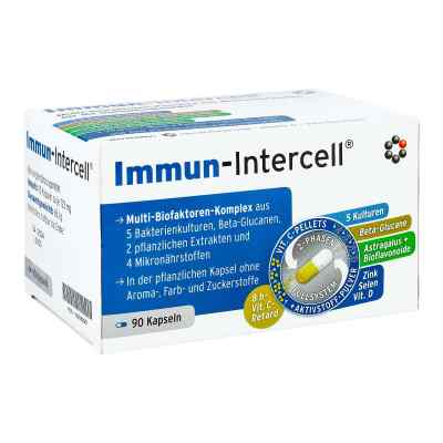 Immun Intercell hartkapsel mit msr.überz.pellets 90 stk von INTERCELL-Pharma GmbH PZN 16396299