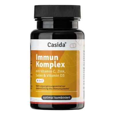 Immun Komplex Vitamin C+Zink+Selen+Vitamin D3 Kapseln 60 stk von Casida GmbH PZN 18907195