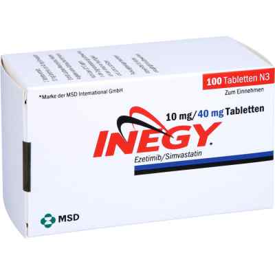 Inegy 10 mg/40 mg Tabletten 100 stk von EMRA-MED Arzneimittel GmbH PZN 11022370