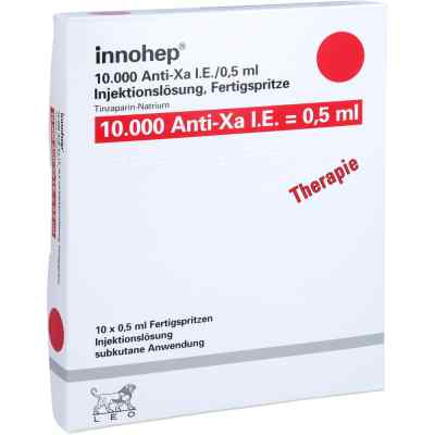 Innohep 10.000 Anti-xa I.e./0,5ml Fertigspritzen 10 stk von LEO Pharma GmbH PZN 14022850