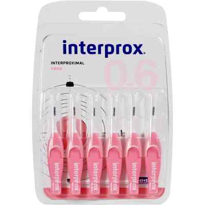 Interprox reg nano rosa Interdentalbürste Blister 6 stk von DENTAID GmbH PZN 10933773
