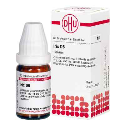 Iris D6 Tabletten 80 stk von DHU-Arzneimittel GmbH & Co. KG PZN 02102704