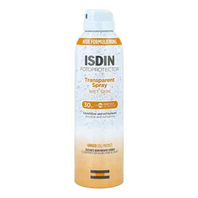 Isdin Fotoprotector Wet Skin Spray Lsf 30 250 ml von ISDIN GmbH PZN 18139922