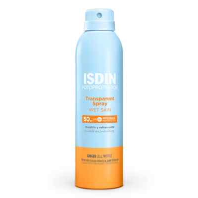 ISDIN Fotoprotector Wet Skin Spray LSF 50 250 ml von ISDIN GmbH PZN 18191377