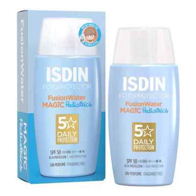 ISDIN Pediatrics FusionWater MAGIC Kinder Sonnencreme LSF 50 50 ml von ISDIN GmbH PZN 16243845