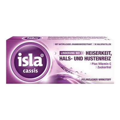 isla cassis Halspastillen bei Halskratzen und Reizhusten 