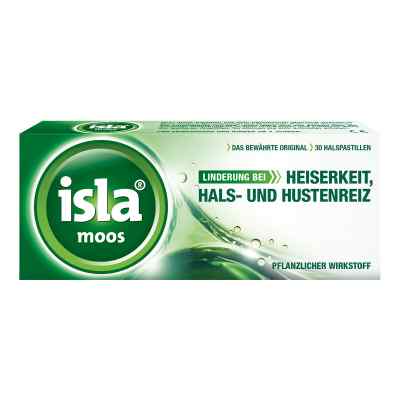 isla moos Halspastillen bei Halskratzen und Reizhusten 