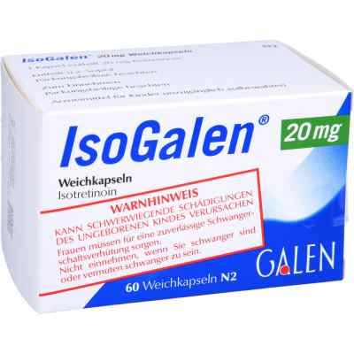 Isogalen 20 mg Weichkapseln 60 stk von GALENpharma GmbH PZN 03512137