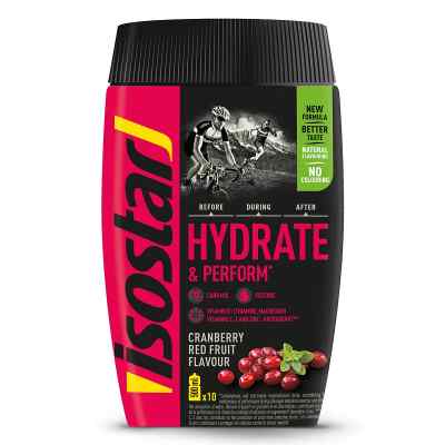 Isostar Hydrate & Perform Powder Cranberry red Fruit
