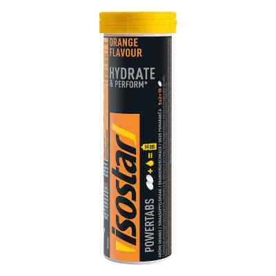 Isostar Powertabs Fast Hydration Orange Brausetabletten