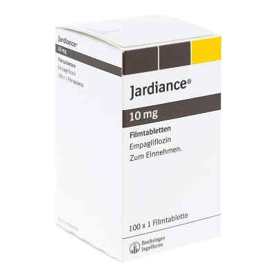 Jardiance® 10 mg 100 stk von Boehringer Ingelheim Pharma GmbH & Co.KG PZN 10262072
