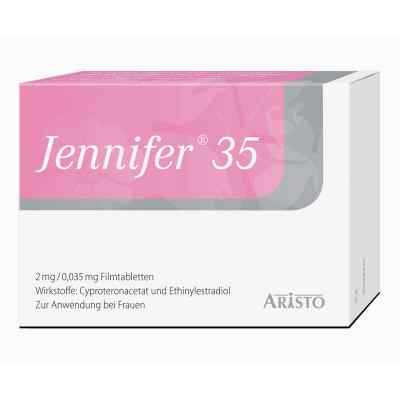 Jennifer 35 2 mg/0,035 mg Filmtabletten 21 stk von Aristo Pharma GmbH PZN 00078999