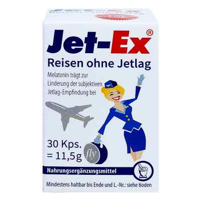 Jet-ex Reisen ohne Jetlag Kapseln 30 stk von Pharma Peter GmbH PZN 16586663