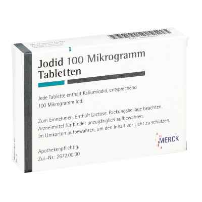 Jodid 100 Mikrogramm 100 stk von Merck Healthcare Germany GmbH PZN 02545005