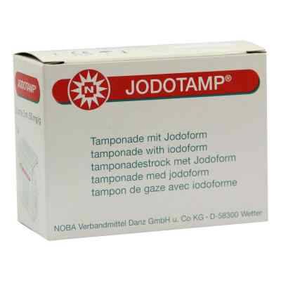 Jodotamp 50 mg/g 5mx2cm Tamponaden 1 stk von NOBAMED Paul Danz AG PZN 02145808