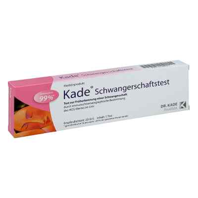 Kade Schwangerschaftstest 1 stk von DR. KADE Pharmazeutische Fabrik  PZN 01328317