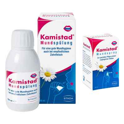 Kamistad Mundspülung + Kamistad Mundspray