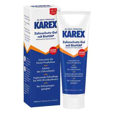 Karex Zahnschutz-gel 50 ml von Dr. Kurt Wolff GmbH & Co. KG PZN 18491501