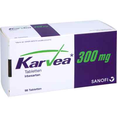 Karvea 300 mg Tabletten 98 stk von EMRA-MED Arzneimittel GmbH PZN 16397749