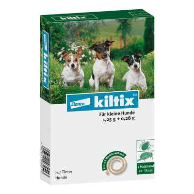 Kiltix Halsband für kleine Hunde gegen Zecken und Flöhe