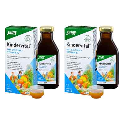 Kindervital mit Calcium + D3 Tonikum Salus