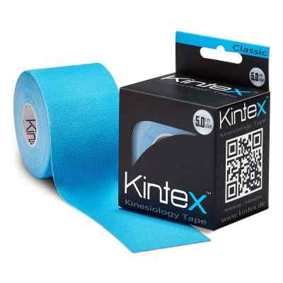 Kintex Kinesiologie Tape classic 5 cm x 5 m blau