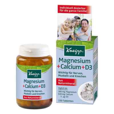 Kneipp Magnesium + Calcium + D3 Tabletten 150 stk von Kneipp GmbH PZN 03311551