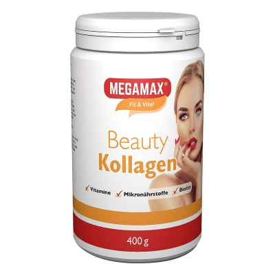 Kollagen Beauty Megamax Pulver 400 g von Megamax B.V. PZN 16239370