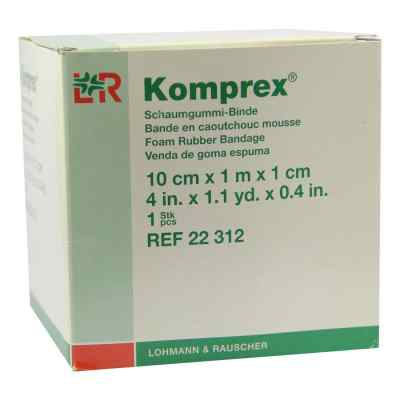 Komprex Schaumgummi Binde 1mx10cm St.1cm 1 stk von Lohmann & Rauscher GmbH & Co.KG PZN 00590987