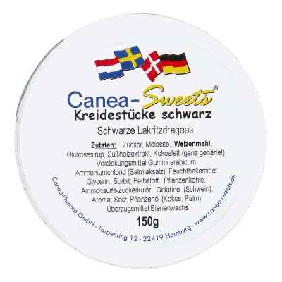 Kreidestücke Schwarz