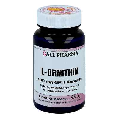 L-ornithin 400 mg Kapseln 60 stk von Hecht-Pharma GmbH PZN 00563016