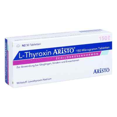 L-Thyroxin Aristo 150μg 50 stk von Aristo Pharma GmbH PZN 01883059