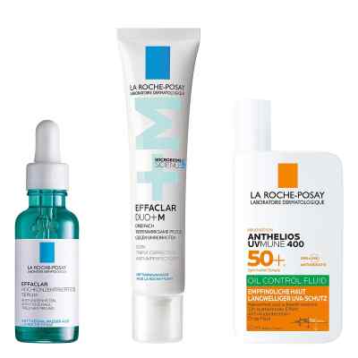 La Roche Posay Effaclar Serum & Duo+M & Anthelios OC UVMune400