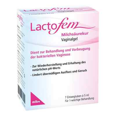 Lactofem Milchsäurekur Vaginalgel 7X5 ml von MIBE GmbH Arzneimittel PZN 12643921
