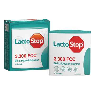 Lactostop 3.300 Fcc Tabletten Klickspender 40 stk von Hübner Naturarzneimittel GmbH PZN 09291996