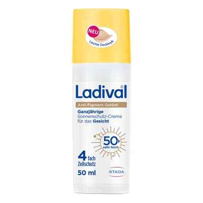 Ladival Anti-Pigment Getönt Sonnenschutz-Creme Gesicht LSF 50+