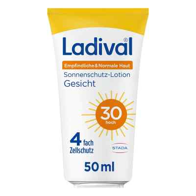 Ladival Empfindl. & Normale Haut Sonnenschutz LSF 30 Gesicht