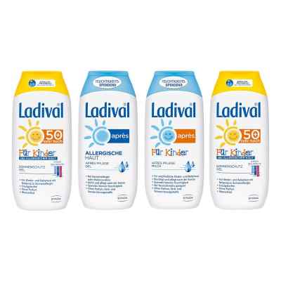 Ladival-Familien-Paket allergische Haut und Apres  4x200 ml von STADA Consumer Health Deutschlan PZN 08100923