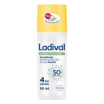 Ladival Gerötete Haut Getönt Sonnenschutz-Gel Gesicht LSF 50+ 