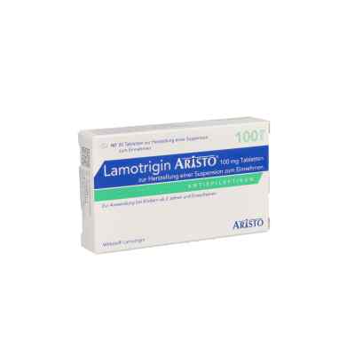 Lamotrigin Aristo 100 mg Tab.z.her.e.susp.z.einn. 50 stk von Aristo Pharma GmbH PZN 05510964