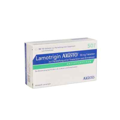 Lamotrigin Aristo 50 mg Tab.z.her.e.susp.z.einn. 100 stk von Aristo Pharma GmbH PZN 05510941