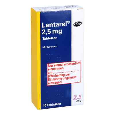 Lantarel 2,5 mg Tabletten 10 stk von Pfizer Pharma GmbH PZN 04781750
