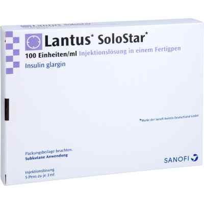 Lantus 100 E/ml Solostar iniecto -lsg.i.e.fertigpen 5X3 ml von EMRA-MED Arzneimittel GmbH PZN 11193232