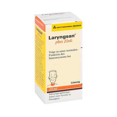 Laryngsan Plus Zink Lösung 20 ml von MEDA Pharma GmbH & Co.KG PZN 02570115
