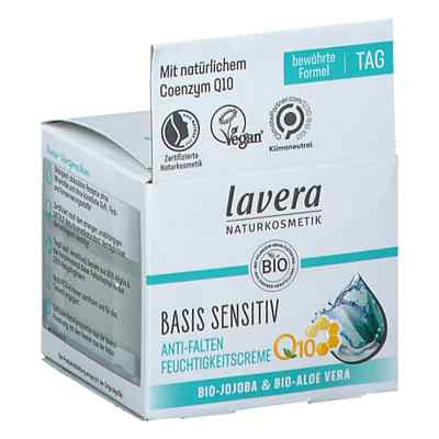 Lavera Basis Sensitiv Feuchtigkeitscreme Q10 50 ml von LAVERANA GMBH & Co. KG PZN 17828016