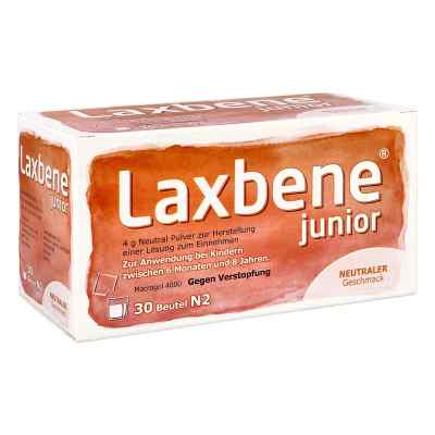 Laxbene junior 4 g Neutral für Kindern zwischen 6 Monaten und 8  30X4 g von Recordati Pharma GmbH PZN 16703637