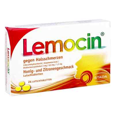 Lemocin gegen Halsschmerzen Honig-Zitronengeschmack ab 12 Jahren