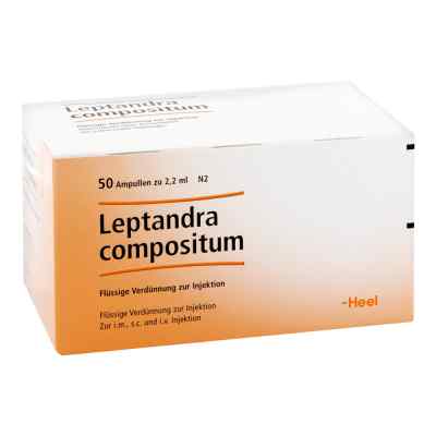 Leptandra Compositum Ampullen 50 stk von Biologische Heilmittel Heel GmbH PZN 04313463