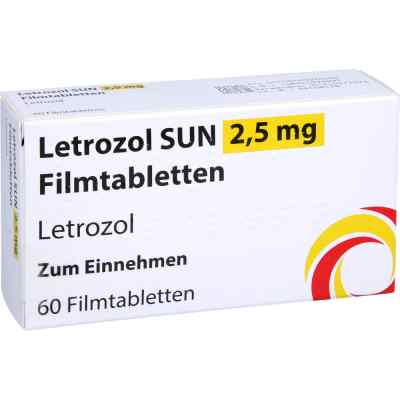 Letrozol Sun 2,5 mg Filmtabletten 60 stk von Sun Pharmaceuticals Germany GmbH PZN 14039649